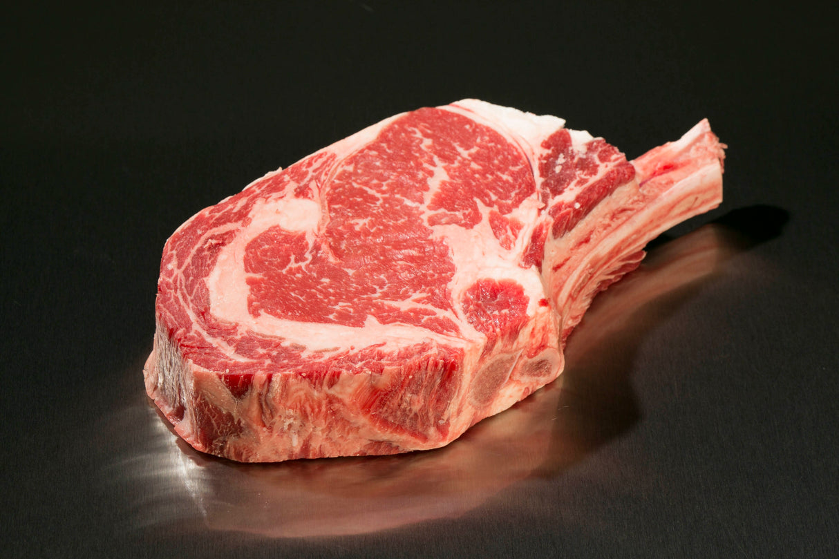 Beef, Cowboy Steak, Prime, Dry Aged