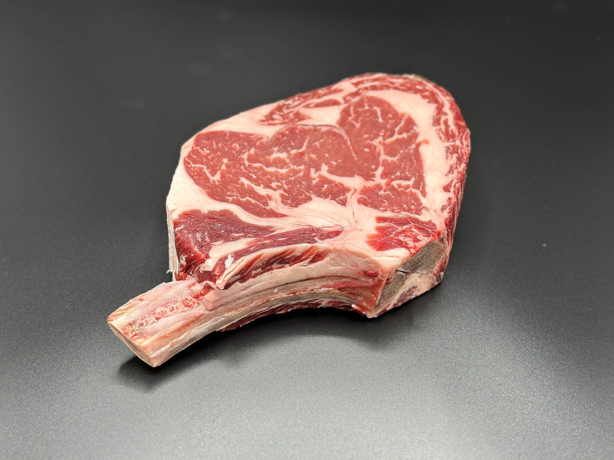 Beef, Cowboy Steak, Prime, Dry Aged