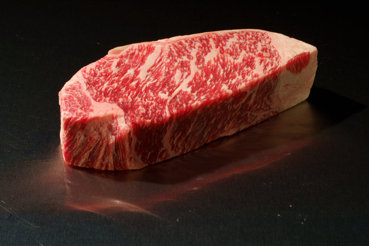 Beef, Strip Steak, Boneless, Dry Aged