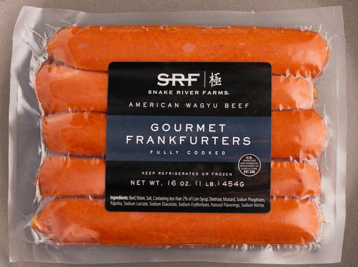 Beef, American Wagyu Frankfurters (Hot Dog)