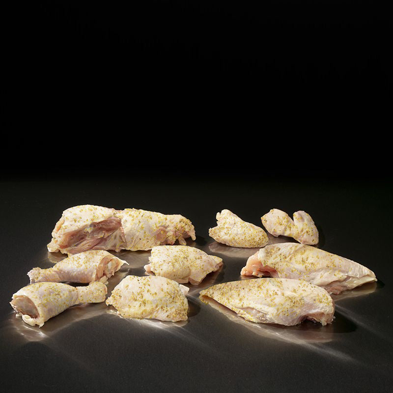 Chicken, Cut 9 Pieces, 2.5 lb. - Seasoned