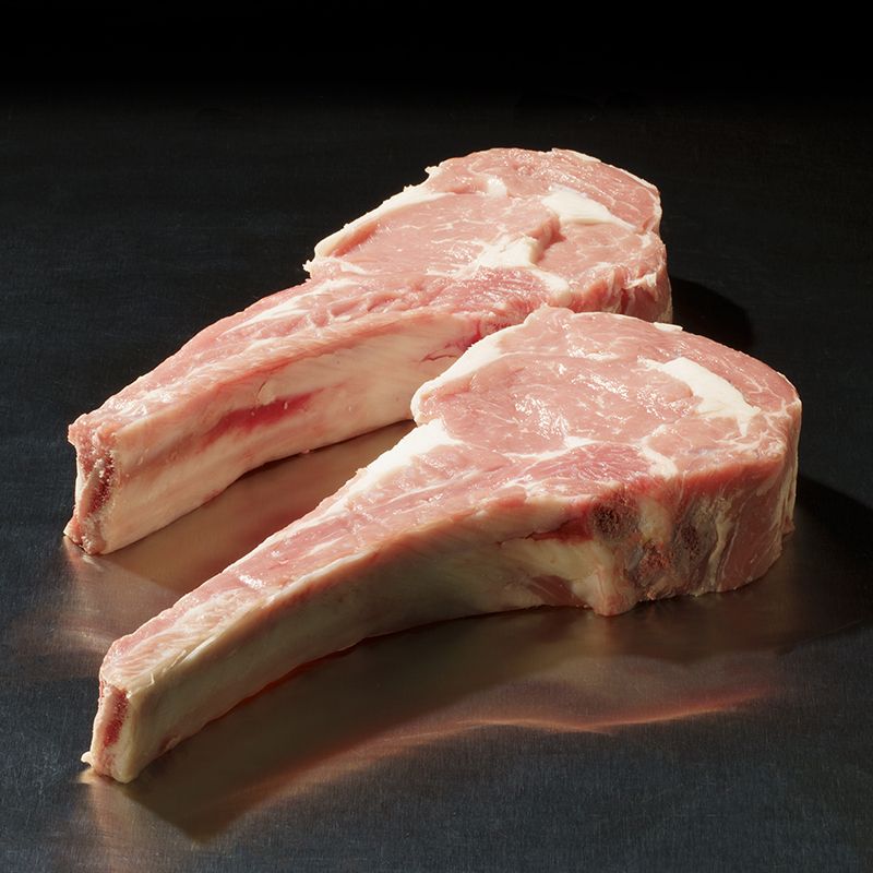 Veal Rib Chop - Solid Bone (2/14 oz. Chops Per Package)